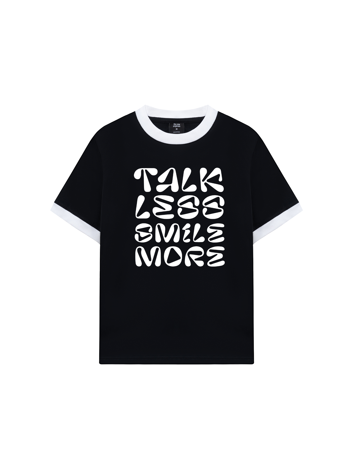 Áo Thun Ringer Relaxed Fit Smile More