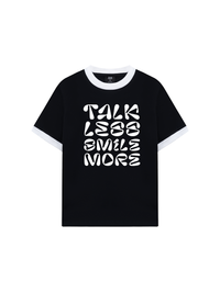Áo Thun Ringer Relaxed Fit Smile More