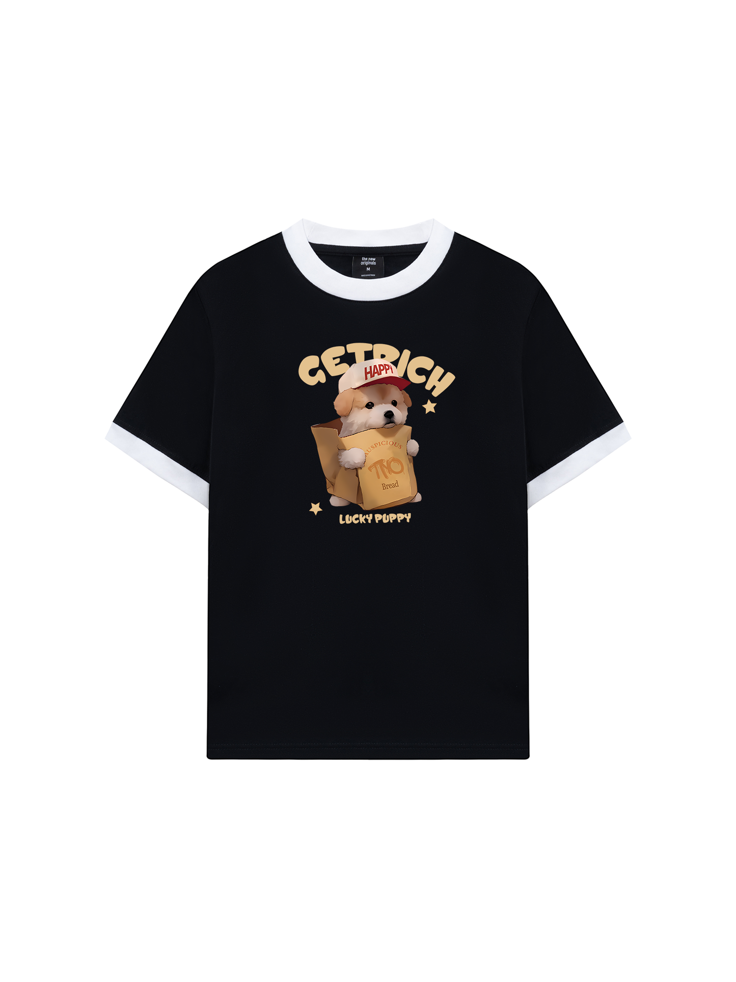 Áo Thun Ringer Relaxed Fit Animal Couple For Boy