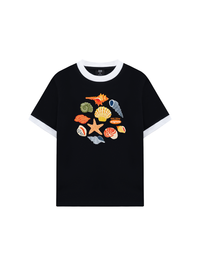Áo Thun Ringer Relaxed Fit Summer Vibes