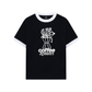 Áo Thun Ringer Relaxed Fit Coffee & Flowers Oversized