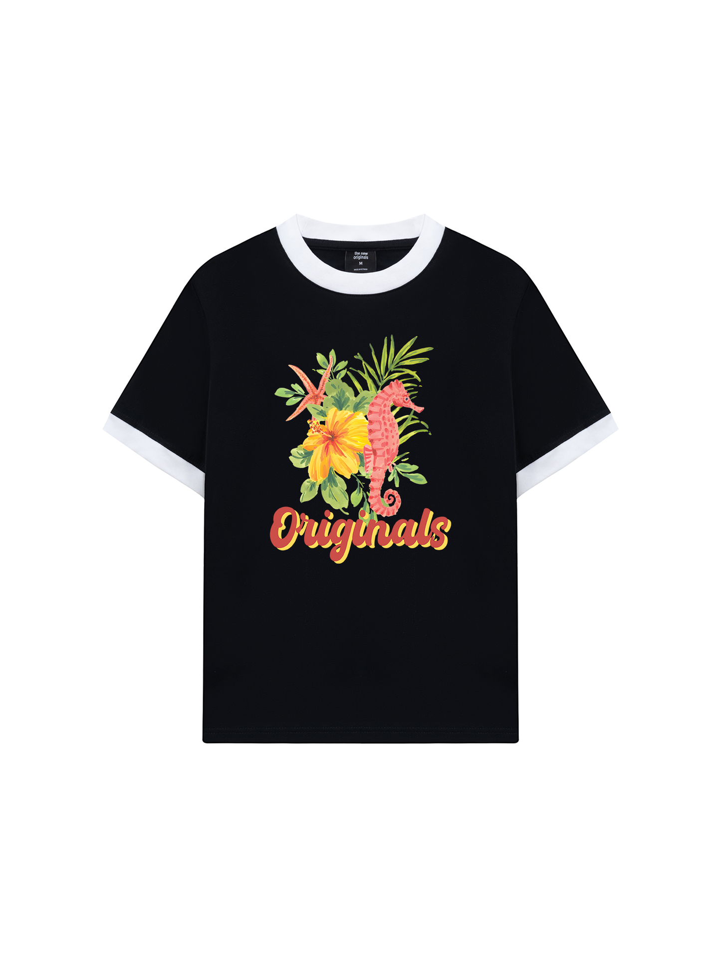 Áo Thun Ringer Relaxed Fit Nature & Summer