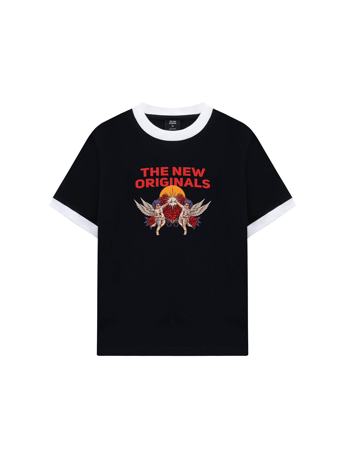 Áo Thun Ringer Relaxed Fit Player Angle