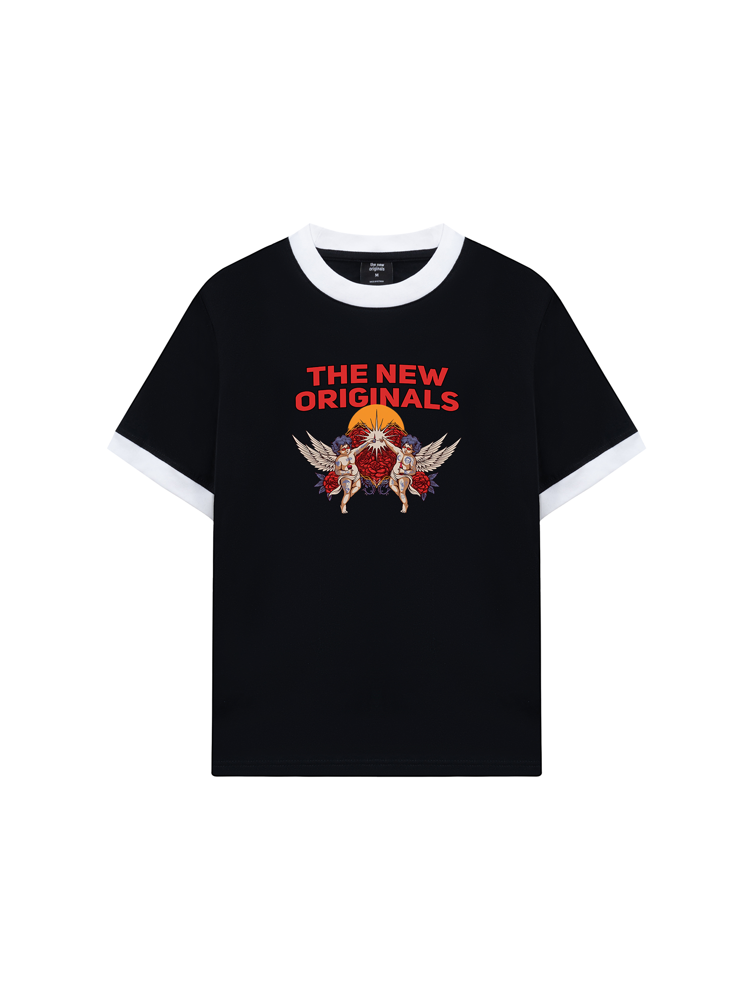 Áo Thun Ringer Relaxed Fit Player Angle
