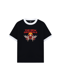 Áo Thun Ringer Relaxed Fit Player Angle