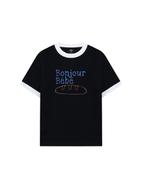 Áo Thun Ringer Relaxed Fit Bonjour Bebe