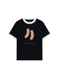 Áo Thun Ringer Relaxed Fit Autumn Vibes Magic Time