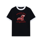 Áo Thun Ringer Relaxed Fit Weenie Tini Dachshund