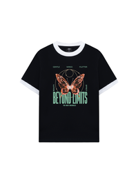 Áo Thun Ringer Relaxed Fit Tropical Beyond Limits