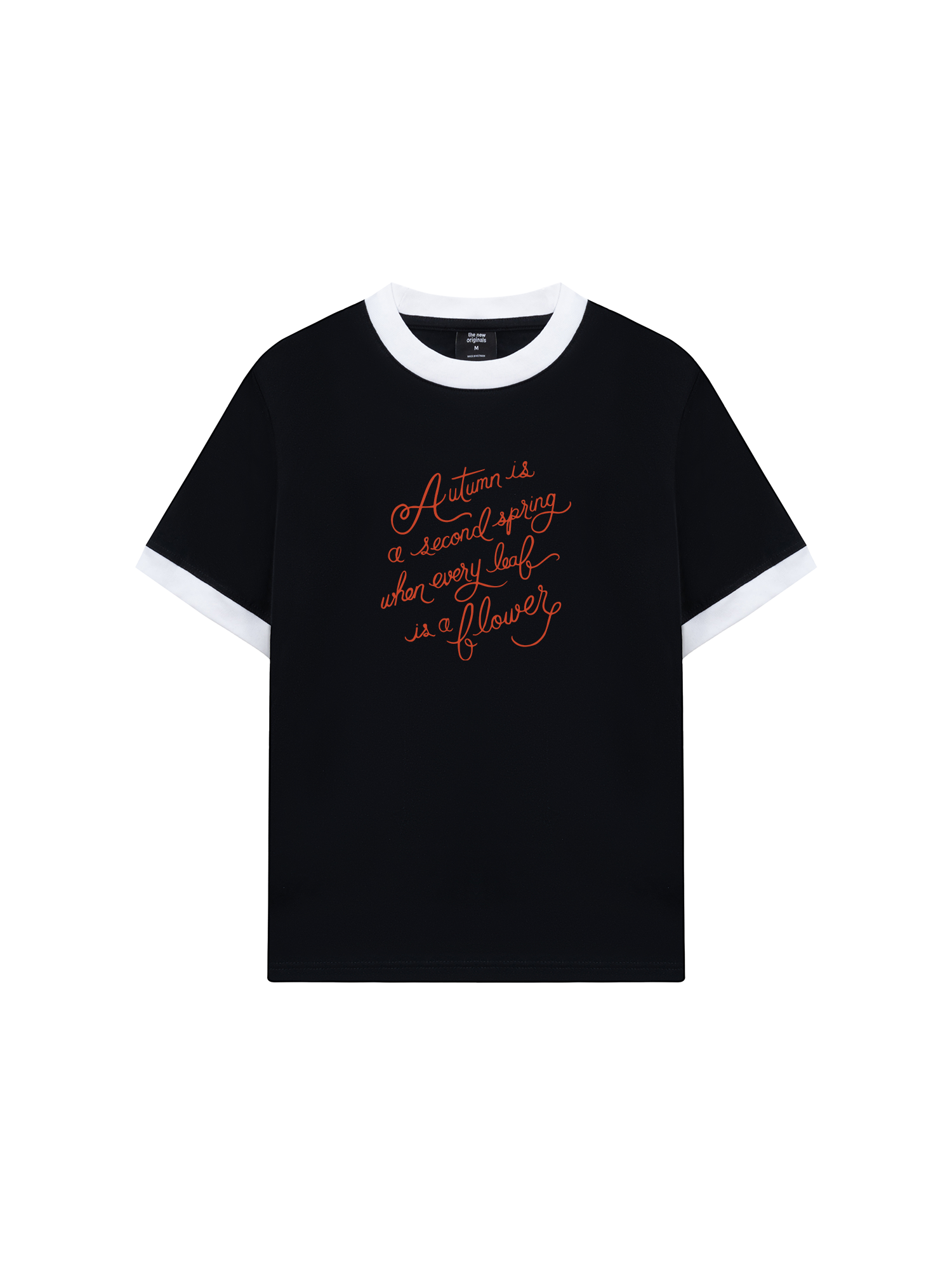 Áo Thun Ringer Relaxed Fit Autumn is a Second Spring