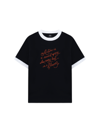 Áo Thun Ringer Relaxed Fit Autumn is a Second Spring