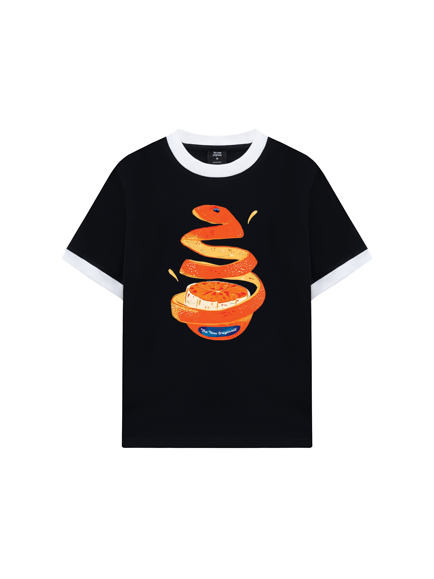 Áo Thun Ringer Relaxed Fit Orange Fruit