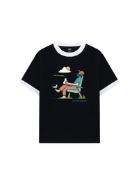 Áo Thun Ringer Relaxed Fit Let_s breathe