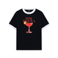 Áo Thun Ringer Relaxed Fit Fresh Pink Tequila