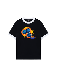 Áo Thun Ringer Relaxed Fit Blueberries