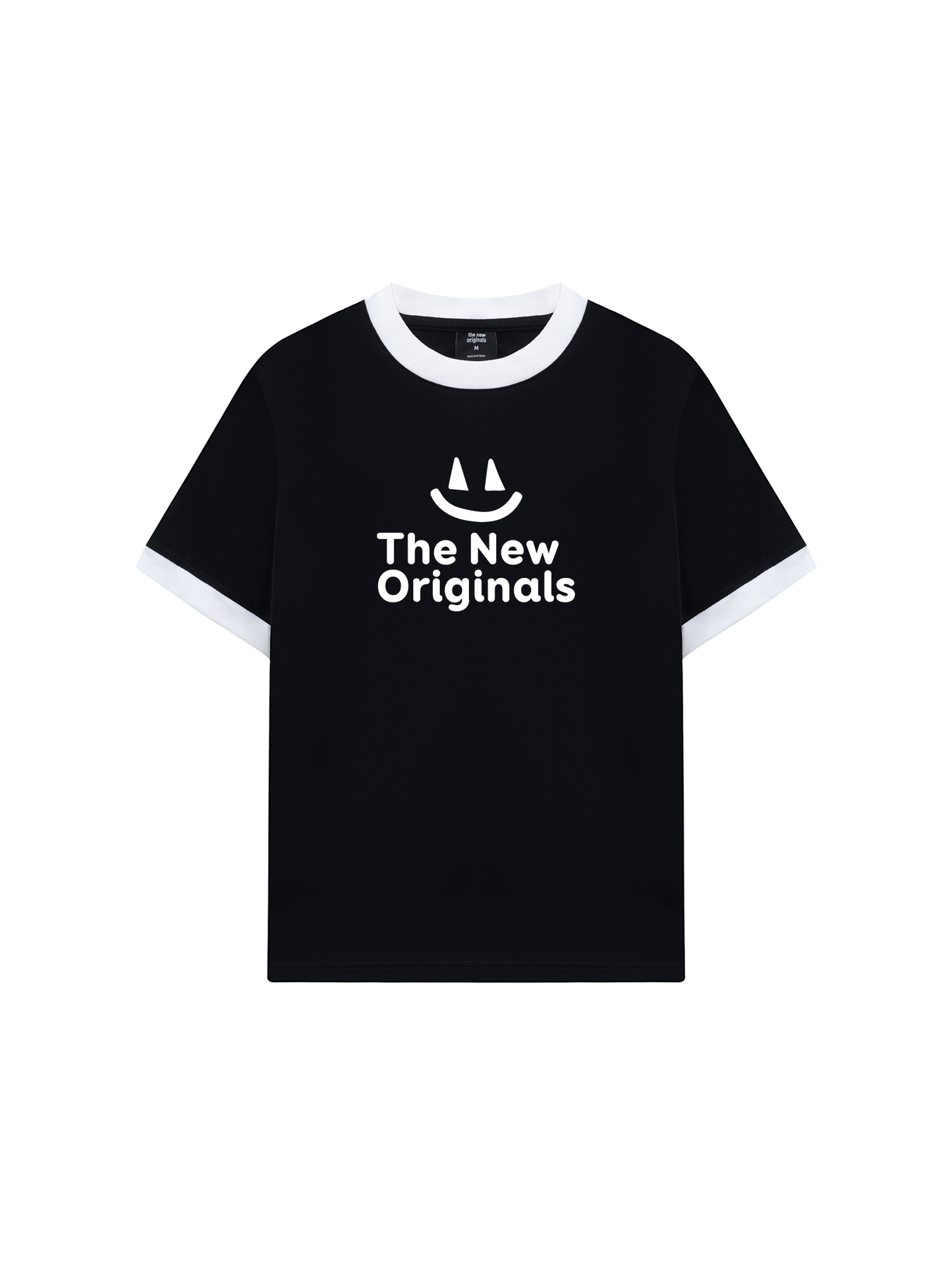 Áo Thun Ringer Relaxed Fit Be Bold Simple Smile