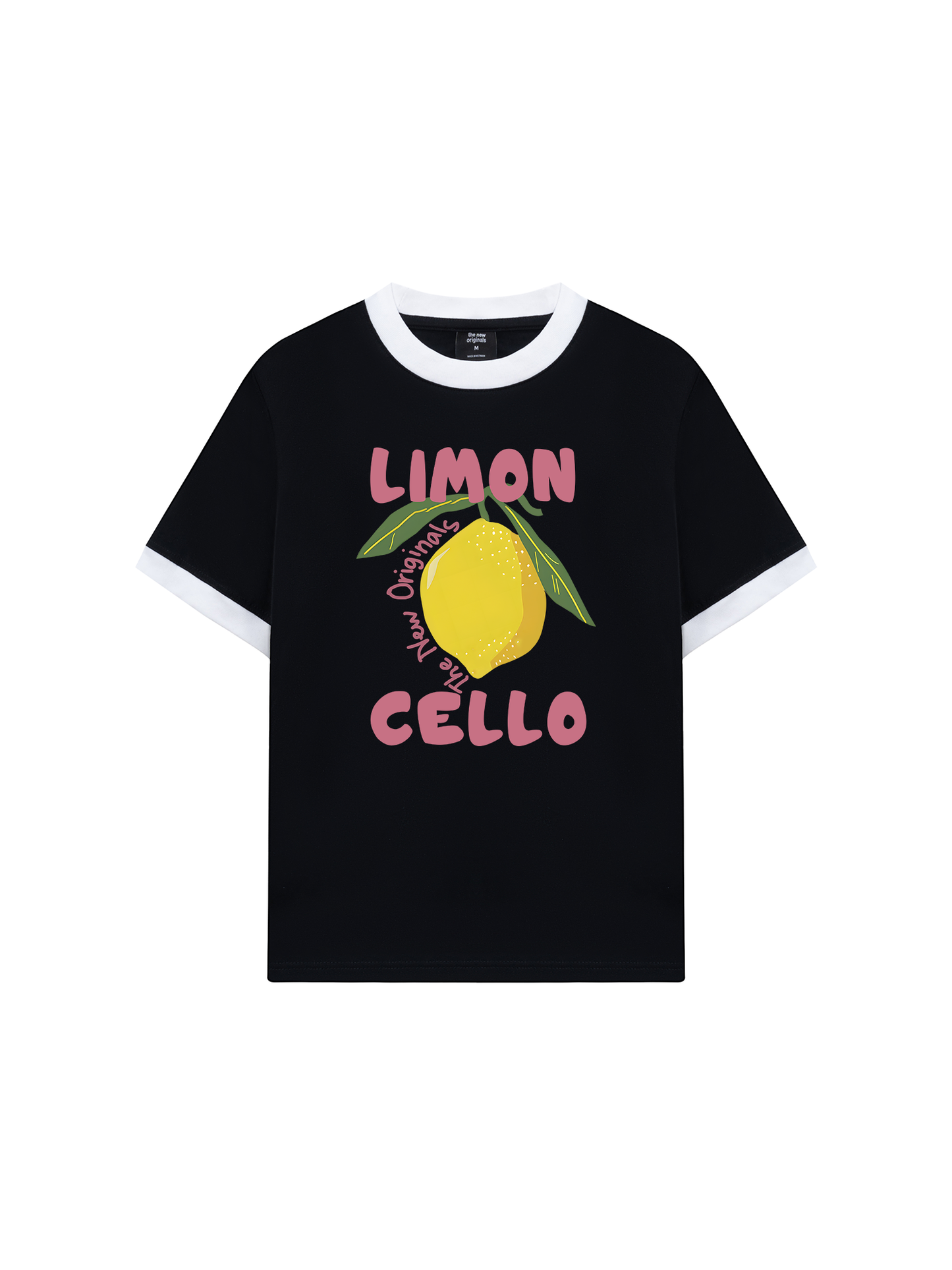 Áo Thun Ringer Relaxed Fit Summer Lemon Cello