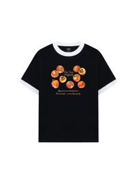 Áo Thun Ringer Relaxed Fit Ripe persimmons
