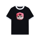 Áo Thun Ringer Relaxed Fit Animal Mood Pink Meow