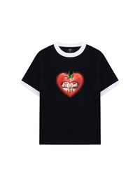Áo Thun Ringer Relaxed Fit - Love Tomato Art Grills