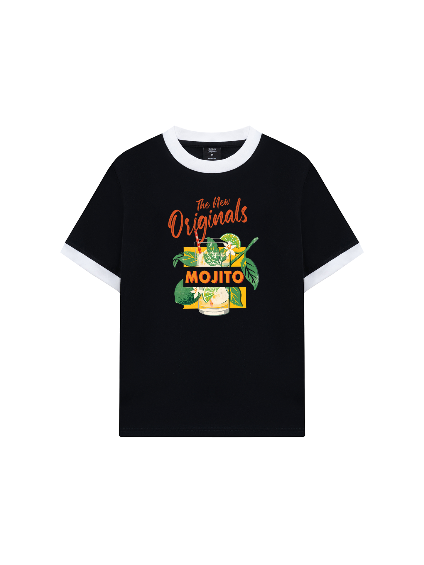 Áo Thun Ringer Relaxed Fit MOJITO
