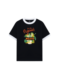 Áo Thun Ringer Relaxed Fit MOJITO