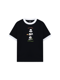 Áo Thun Ringer Relaxed Fit Panda Moooood