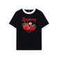 Áo Thun Ringer Relaxed Fit Summer Vibes Raspberry