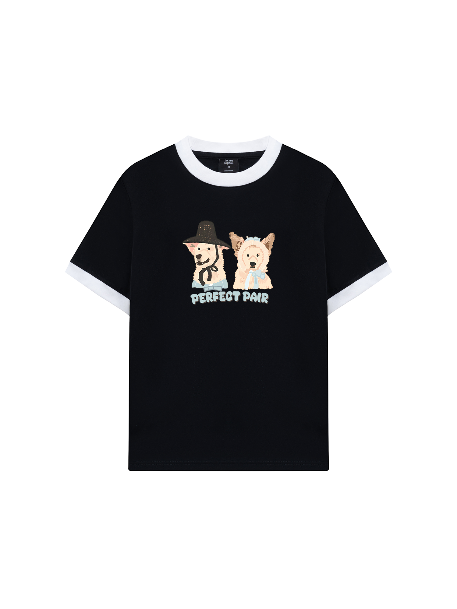 Áo Thun Ringer Relaxed Fit Animal Mood Perfect Pair