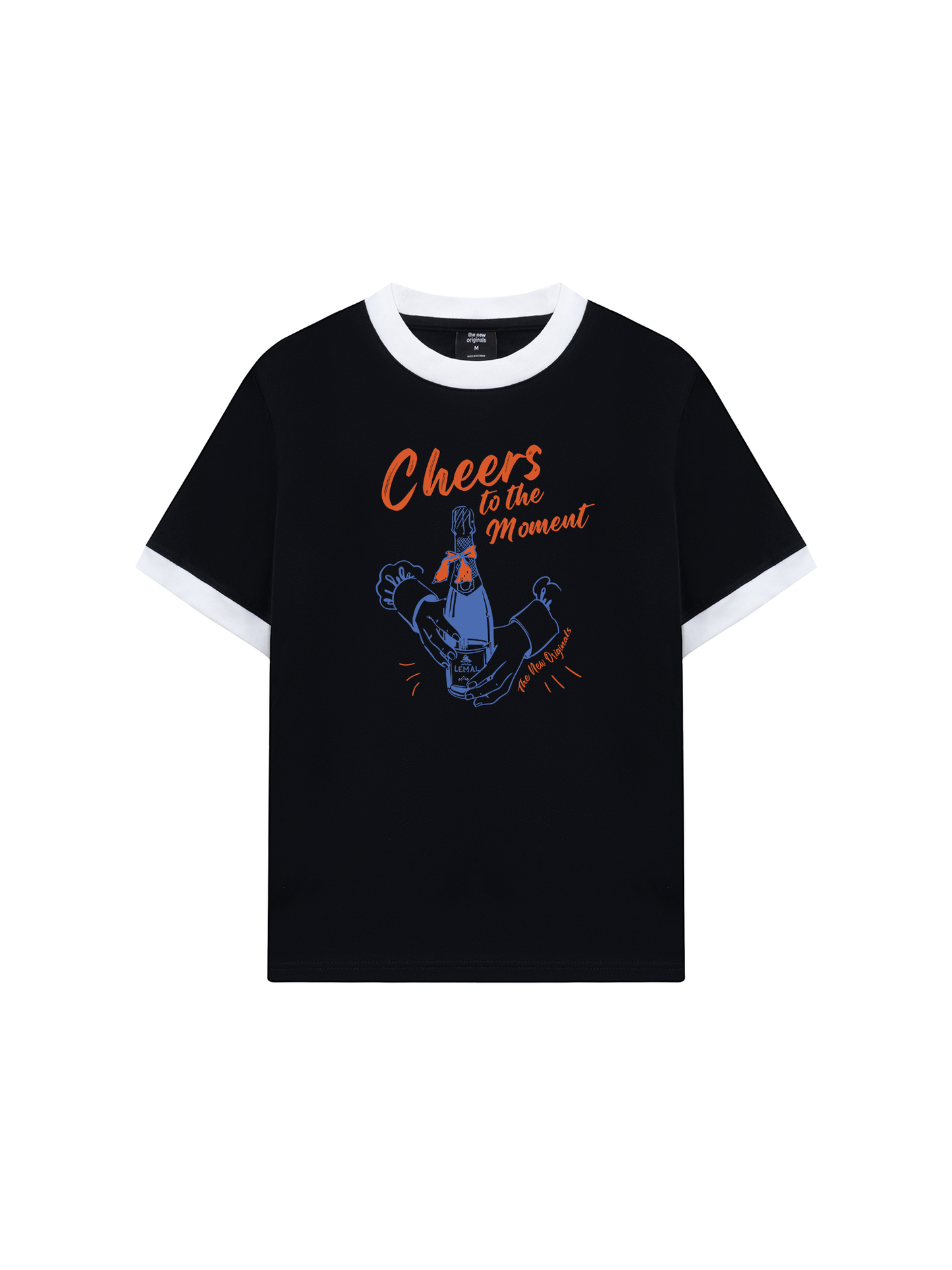 Áo Thun Ringer Relaxed Fit cheer to the moment