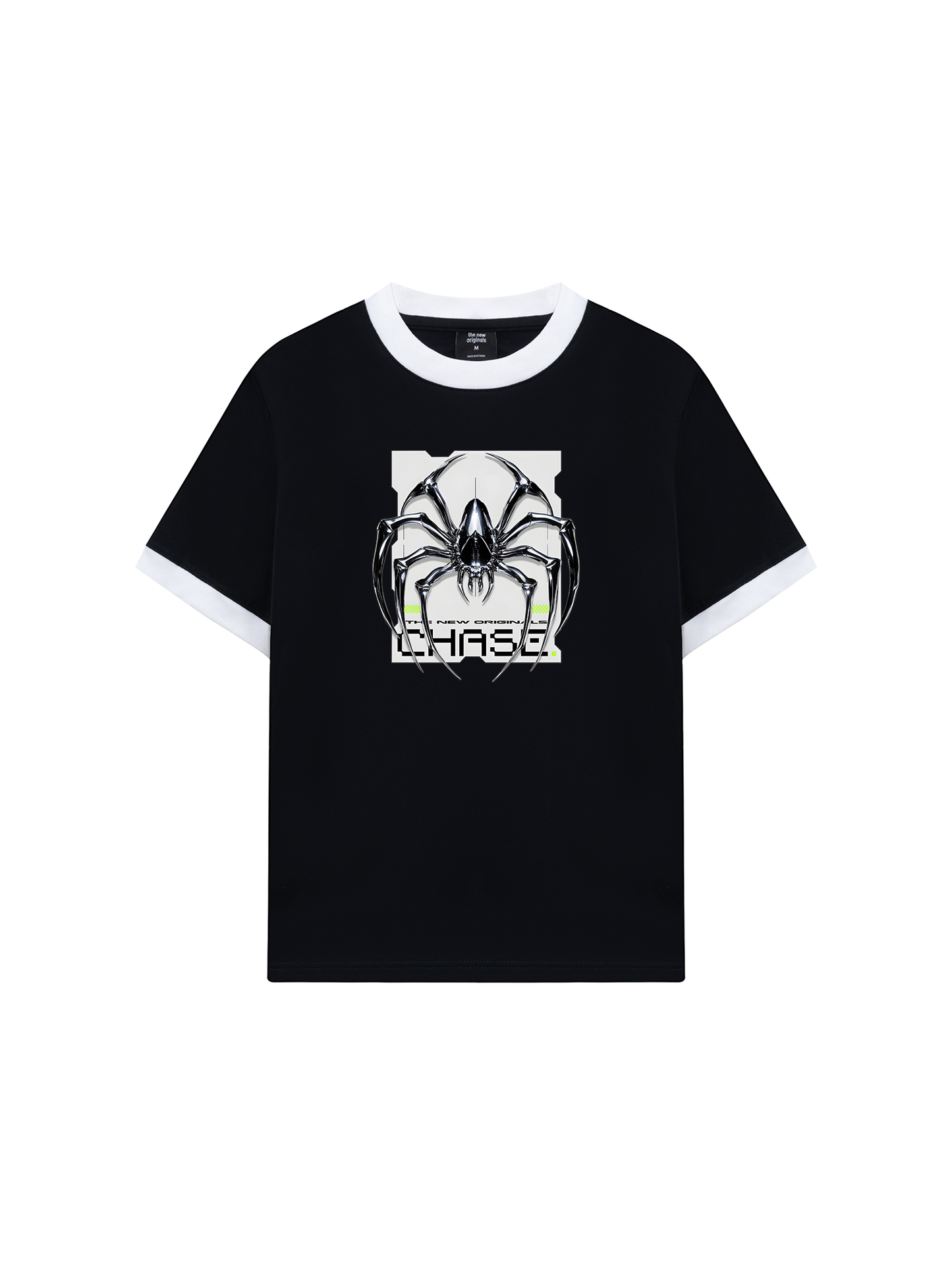 Áo Thun Ringer Relaxed Fit Black Widow Chase