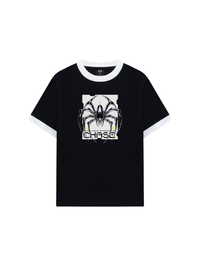 Áo Thun Ringer Relaxed Fit Black Widow Chase