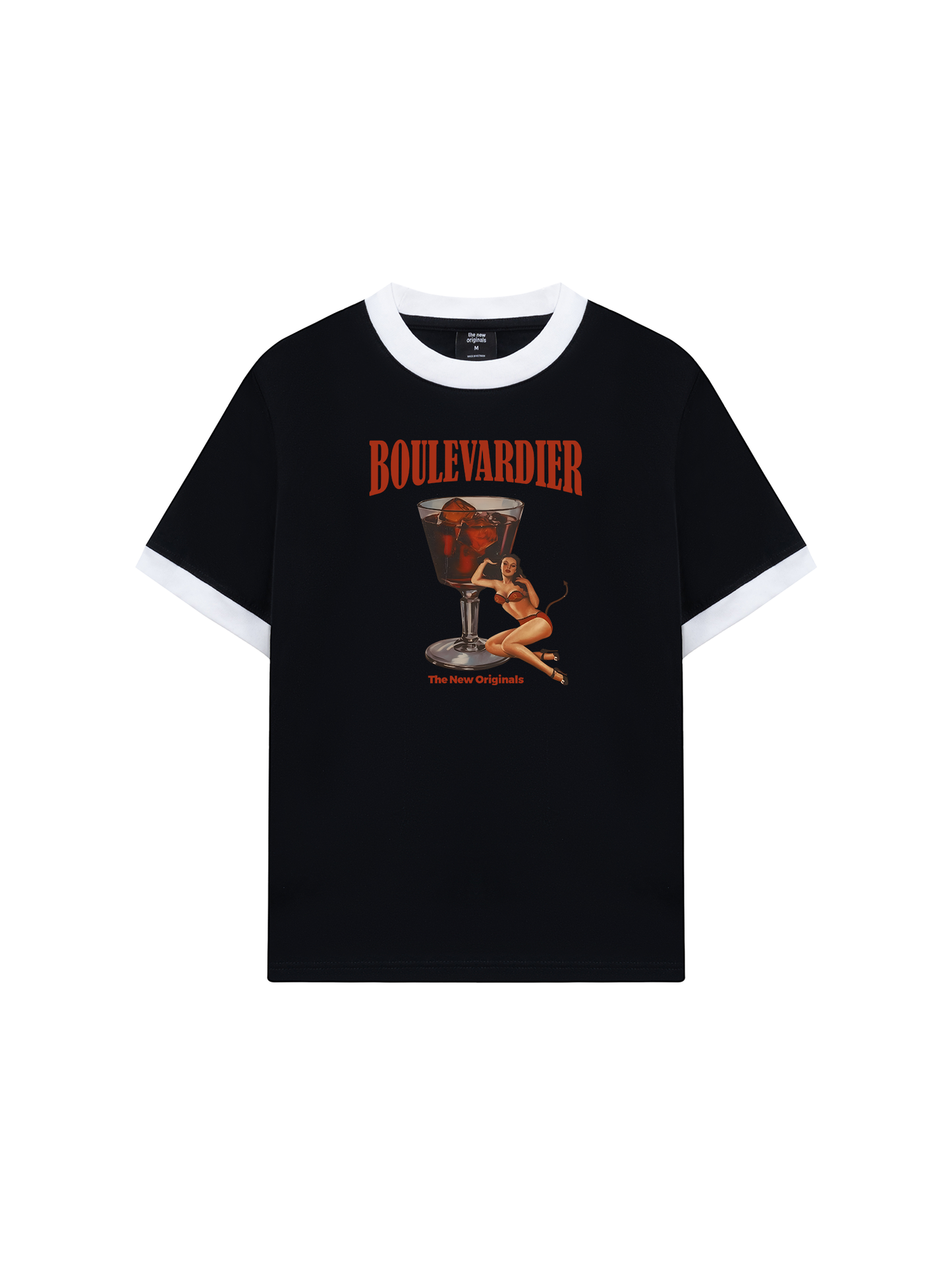 Áo Thun Ringer Relaxed Fit Fresh Boulevarder Devil