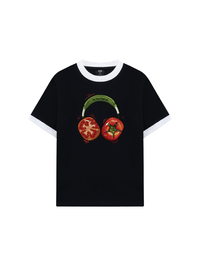 Áo Thun Ringer Relaxed Fit Tomato Chill Chill
