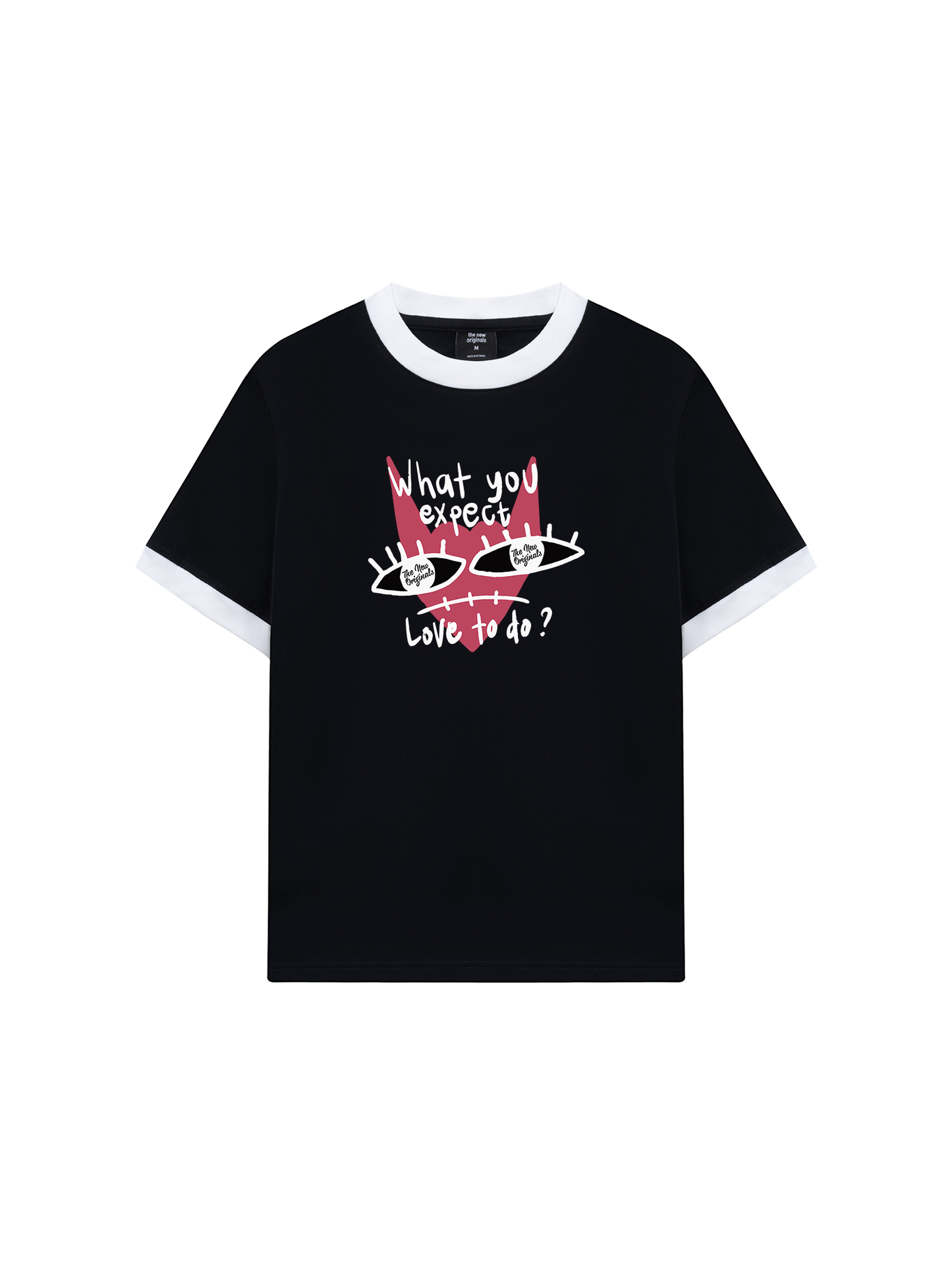 Áo Thun Ringer Relaxed Fit Be Bold No More True Love