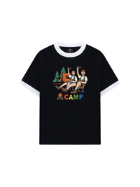 Áo Thun Ringer Relaxed Fit Go Camping