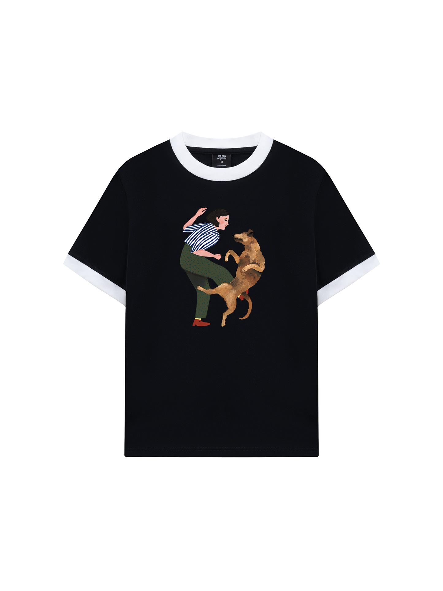 Áo Thun Ringer Relaxed Fit Dancing