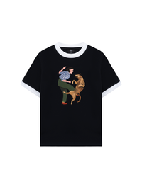 Áo Thun Ringer Relaxed Fit Dancing