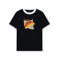 Áo Thun Ringer Relaxed Fit Croissant