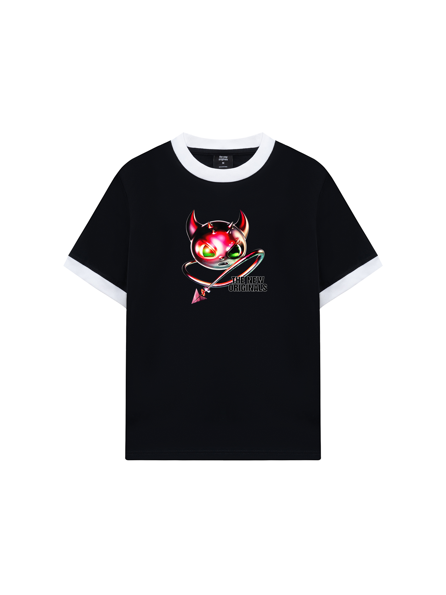 Áo Thun Ringer Relaxed Fit Chrome Devil