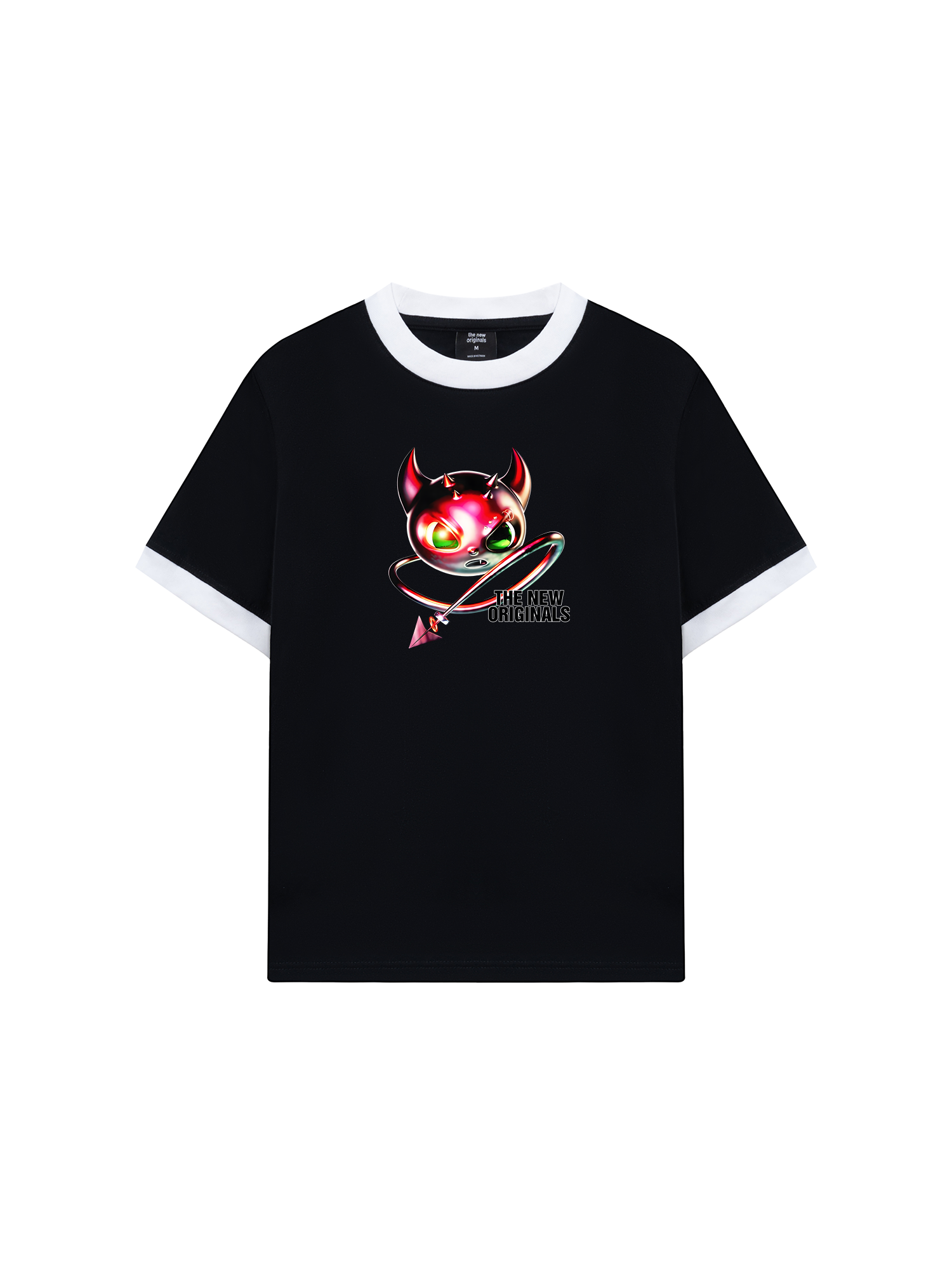 Áo Thun Ringer Relaxed Fit Chrome Devil