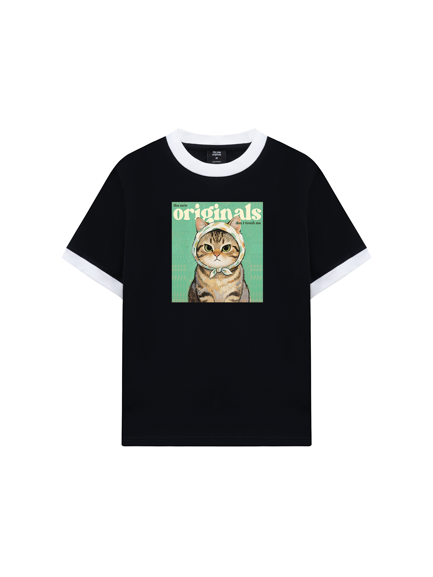 Áo Thun Ringer Relaxed Fit Don_t Touch Me