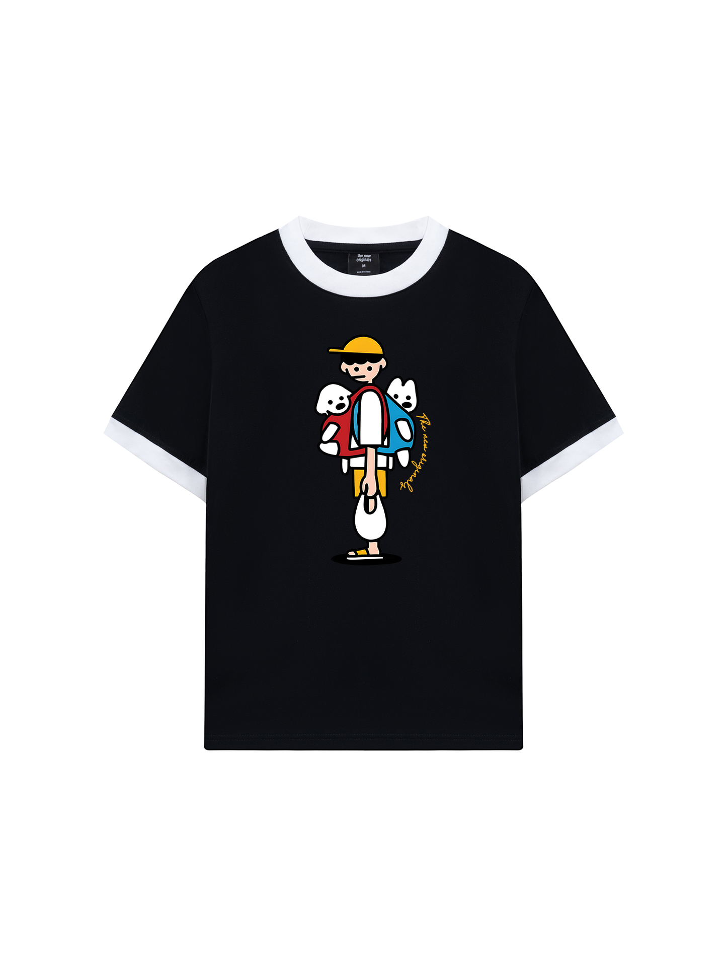 Áo Thun Ringer Relaxed Fit Let_s go