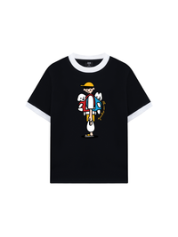 Áo Thun Ringer Relaxed Fit Let_s go