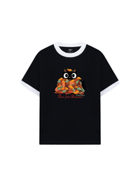 Áo Thun Ringer Relaxed Fit Purr-fect Autumn