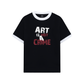 Áo Thun Ringer Relaxed Fit Be Bold Art Is Not A Crime