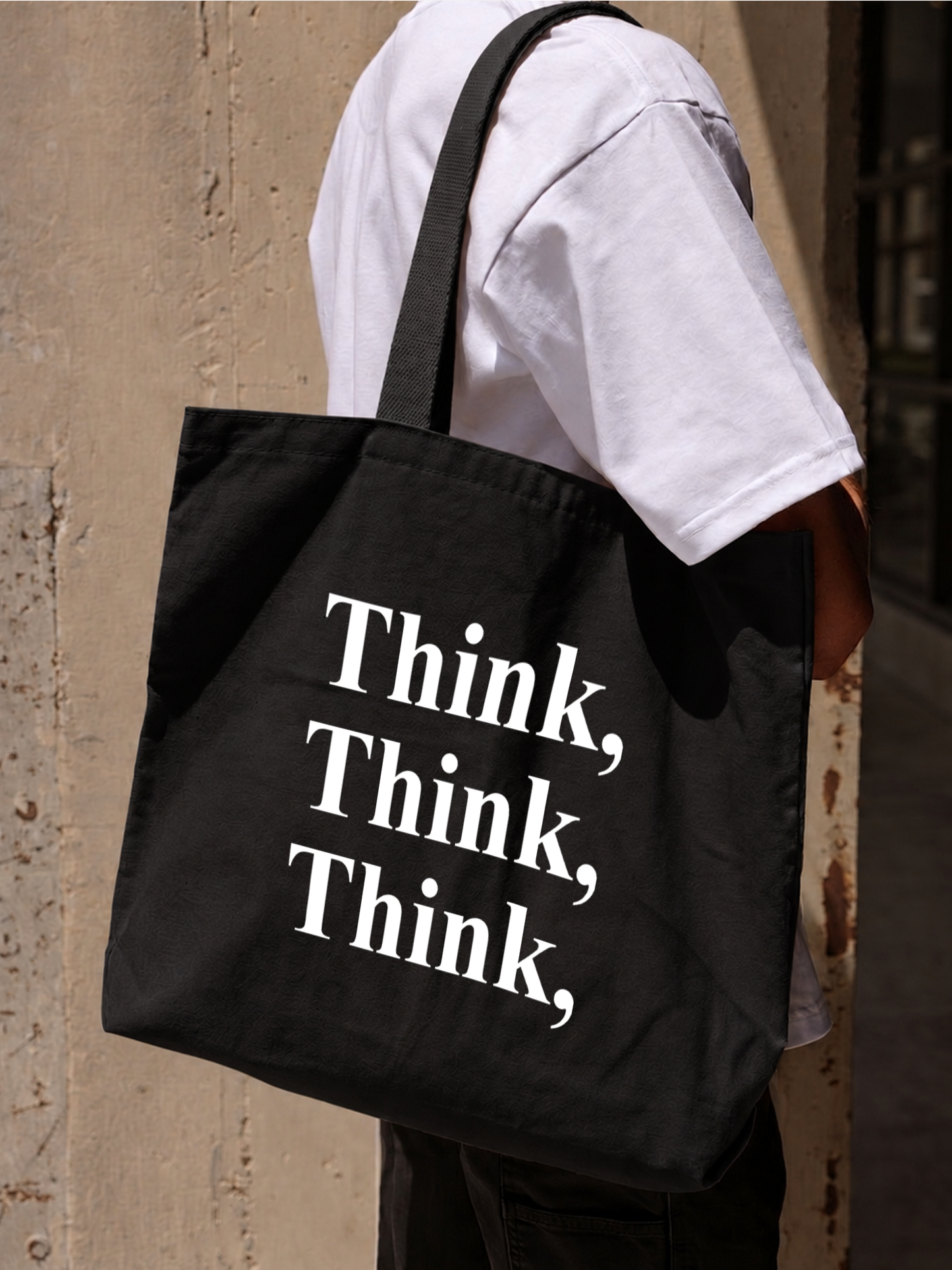 Túi Tote Think, Think, Think