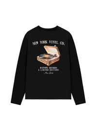 Áo Thun Dài Tay New York Vinyl