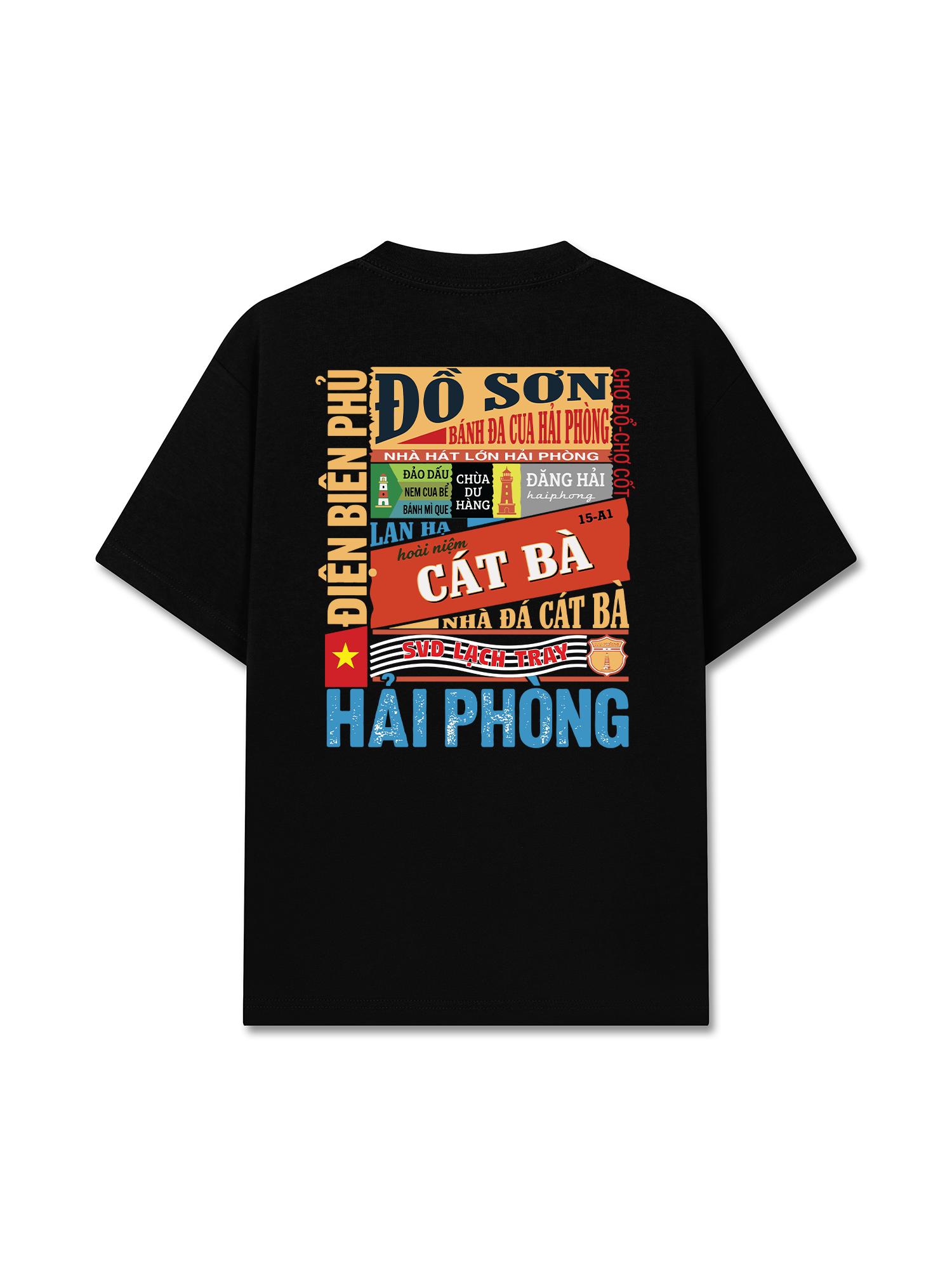 Áo Thun Relaxed Fit Hai Phong City