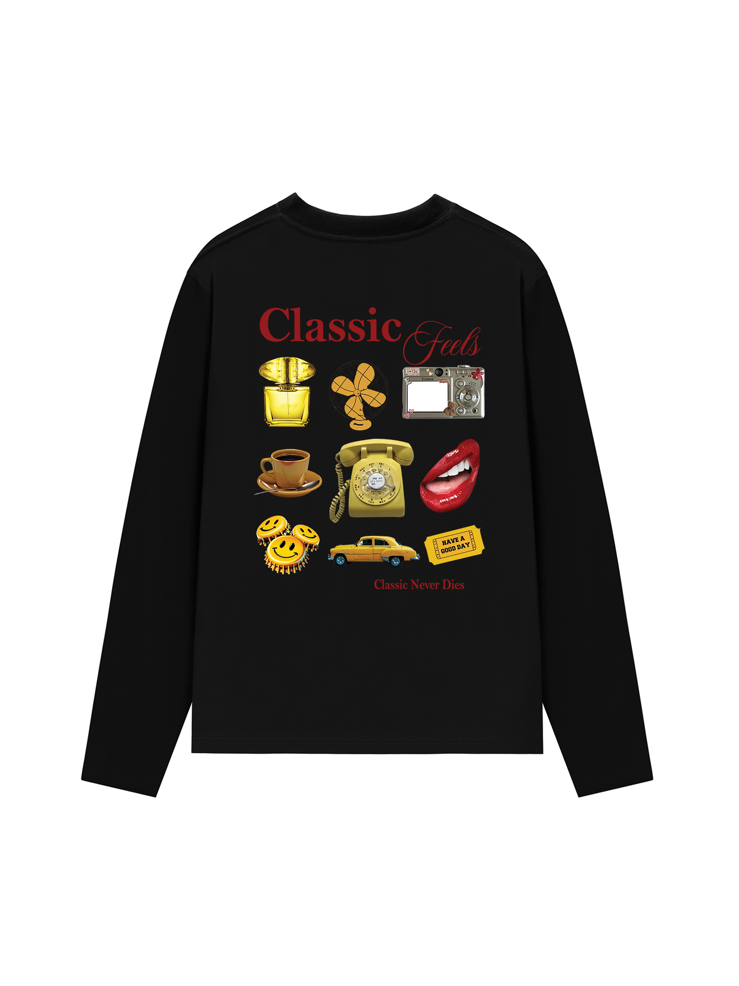 Áo Thun Dài Tay Classic Feels - Classic Never Dies Back in The Day - When Time Was Slow